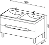 Мебель для ванной Sanvit Форма 120