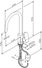 Смеситель Am.Pm Like F8012000 для кухонной мойки