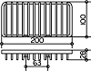 Полка Keuco Universal 24902 хром