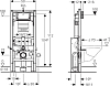 Система инсталляции для унитазов Geberit Duofix UP320 111.380.00.5