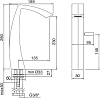 Смеситель Treemme Arche 2418.CC для раковины