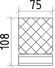 Стакан Boheme Royal Cristal 10931-G, золото