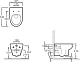 Комплект Jacob Delafon Odeon Up E5504-NF-M6