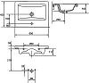 Раковина 60 см Velvex Como rkCOM.60-81