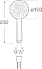 Ручной душ Roca Stella 5B9B03C00