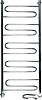 Полотенцесушитель электрический Ника Curve ЛZ 120/50-5