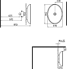 Раковина Bien Harmony HRLG05901FD0W3000 59 см