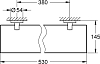 Полочка Grohe Essentials 40799DC1 суперсталь