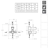 Смеситель для душа Ramon Soler Tzar 348712SOC золото