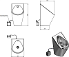 Писсуар Oceanus 2-014.1, нержавеющая сталь