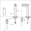 Смеситель для раковины Bravat Phillis F156101C-A-ENG, хром