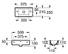 Раковина накладная Roca Hall 7.3258.8.300.0 белый