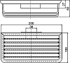 Полка Emco System 2 3545 001 04