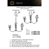 Подвесная люстра Aployt Zhaklin APL.744.03.08