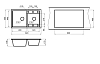 Мойка кухонная Granula 8201, ГРАФИТ графит