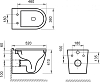 Подвесное биде BelBagno Senso-R BB017BH