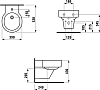 Подвесное биде Laufen Val 8.3028.1.000.302.1