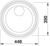 Кухонная мойка Blanco RondoSol-IF 514647