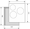 Электрическая варочная панель LEX EVH 430 CHYO000185, black
