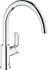 Комплект Grohe Bau 31562SD0 Кухонная мойка K200 31552SD0 + Смеситель BauEdge 31367000 для кухонной мойки