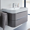 Тумба под раковину 63 см Duravit Happy D.2H 2636407272 тёмный матовый дуб