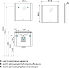 Зеркало Ingenium Medley 60 с декором