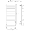 Полотенцесушитель электрический Тругор Браво Пэк сп серия 3 БравоПэксп3/1004032 хром