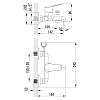 Смеситель для ванны Lemark Partner LM6552C хром