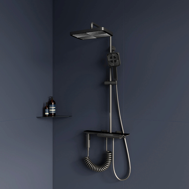Душевая система RGW Shower Panels 51140135-11 серый