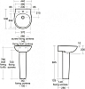 Пьедестал для раковины Ideal Standard Space E740201