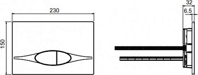 Комплект Jacob Delafon Struktura E29025-NF/EDE102-00