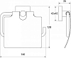 Держатель туалетной бумаги Iddis Edifice EDISBC0i43