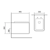 Инсталляция Ideal Standard Prosys Eco Frame M с безободковым унитазом Aquatek Либра New E233267/AQ1148N-00, AQ1148N-00, белый, сиденье микролифт