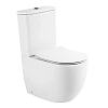 Напольный унитаз BelBagno Sfera-R, безободковый P-trap BB2128CPR