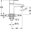 Кран Grohe Eurostyle Cosmopolitan 23039002