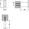 Крючок Gessi Eleganza 46521#149, finox