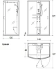 Душевая кабина Jacuzzi Mynima 9547-127A Sx/Dx