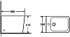 Биде напольное WeltWasser Gelbach 003 GL-WT 10000003744, белый глянец