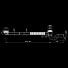 Слив-перелив для ванны Elghansa Waste Systems WBT-315-XL бронза