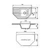 Кухонная мойка Mixline ML-GM24 ML-GM24 (309) серый