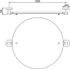 Зеркало Jaquar ACN-CHR-1195N