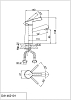 Смеситель для раковины D&K Rhein.Schiller DA1462101 хром