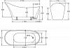 Акриловая ванна BelBagno 170х74 BB64-1700