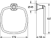 Полотенцедержатель Grohe Grandera 40630000