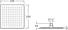 Верхний душ Roca Rainsense 5B2450C00, хром