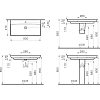 Раковина VitrA T4 4454B003-0001 белый