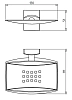 Мыльница Novaservis Novatorre 12 0202.0 хром