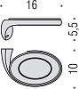 Мыльница Colombo Design Link В2401 DX.000 правосторонняя