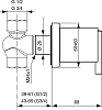 Скрытая монтажная часть Ideal Standard BUILT-IN A2393NU