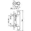 Смеситель для душа Cisal Barcelona Quad BQT0101021 хром